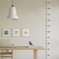2M Adhesive Wall Growth Chart Removable Children's Growth Height Chart Wall Height Measurement Card for Home Nursery & Office. 