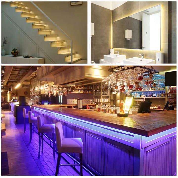 DC%2012V%20RGB%20LED%20Lights%20Strip%20Waterproof%20SMD%202835%201M%202M%203M%204M%2060LEDS/M%20DC%20Female%20Connector%20RGB%20LED%20Strip%20Home%20Room%20TV%20Backlight%20-%20Image%206