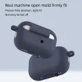 For AirPods Pro Protective Case Silicone New Solid Color Apple Bluetooth Headset Soft Case Protective Cover. 