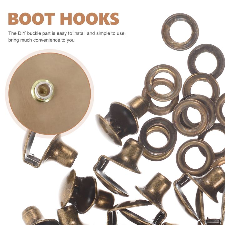 20%20Pcs%20Button%20Fastener%20Shoe%20Boots%20DIY%20Buckle%20Travel%20Child%20Shoelace%20Hook%20Repair%20Kit%20Brass%20Buttons%20Hooks%20with%20Gasket%20-%20Image%203