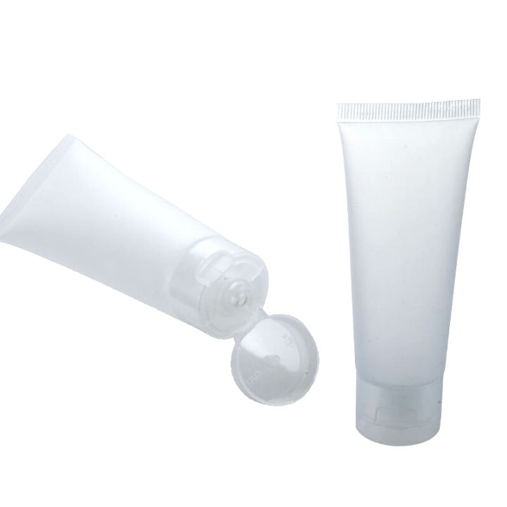 2Pcs 15ml 20ml 30ml 50ml 100ml Clear Plastic Soft Tubes Empty Cosmetic Cream Emulsion Lotion Packaging Containers