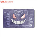 Diy 60x35cm PTCG Pokemon Dedicated Battle GAME Card Mat Charizard Venusaur Blastoise Gengar Toy Game Anime Table Mat.