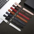 Genuine Calfskin Leather Watch Strap Slub Pattern Bracelet 12/13/14/15/16/17/18/19/20/21/22/24mm Universal Watchband Accessories.