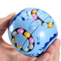 Rotate Slide Magic Bean Puzzle Cube Gyro Fidget Toy Spinner 3D Ball Antistress Fingertips IQ Games  for Kid Adult Teen. 