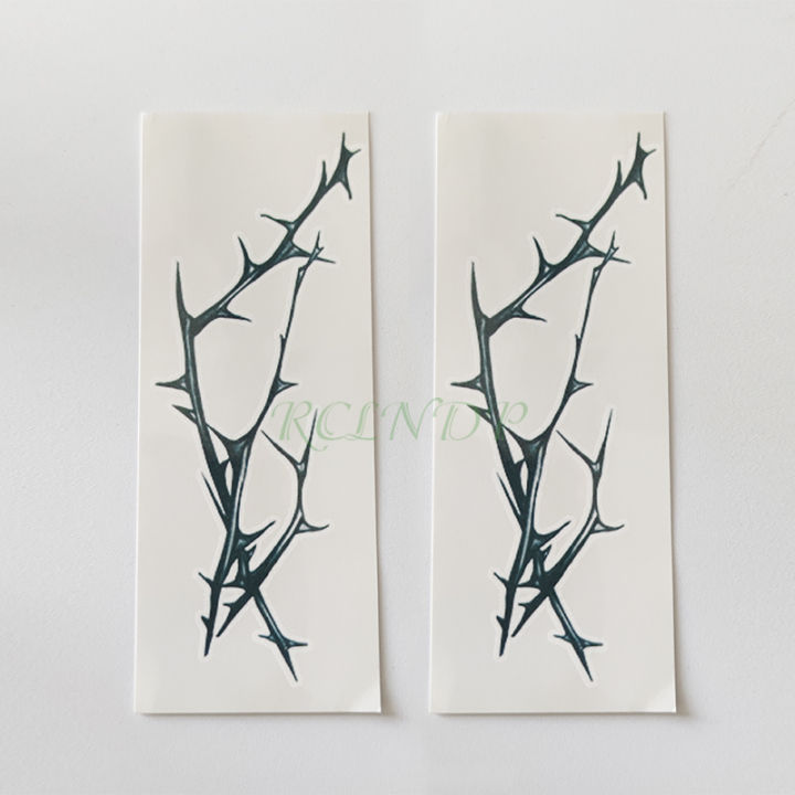 Waterproof%20Temporary%20Tattoo%20Sticker%20Black%20Tree%20Branch%20Design%20Fake%20Tatto%20Flash%20Tatoo%20Arm%20Hand%20Body%20Art%20for%20Women%20Men%20-%20Image%204