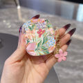 Bluetooth Earphone Case Bag For AirPods 4 Pro2 Flower Cases for Apple AirPods 1 2 3 Pro 2nd Protector Cover Hook.