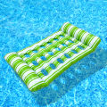 1 PC Inflatable Hole Floating Raft Portable Floating Bed Suitable for Summer Beach Swimming Pool Water Entertainment. 
