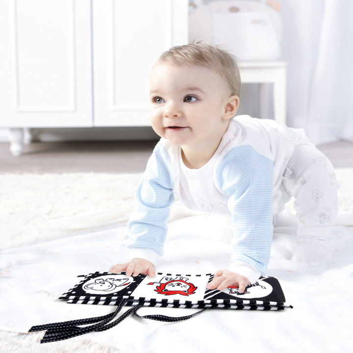 Sensory%20Cloth%20Book%20High%20Contrast%20Baby%20Toys%200M+%20Newborn%20Crib%20Toys%20Black%20and%20White%20Animal%20Cloth%20Books%20Montessori%20Baby%20Book%20-%20Image%206