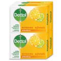 Dettol Soap, Dettol Bar Soap, Antibacterial. Protects Against Body Odor, Dettol, 60 Grams, 1 Pack, 4 Bars.. 