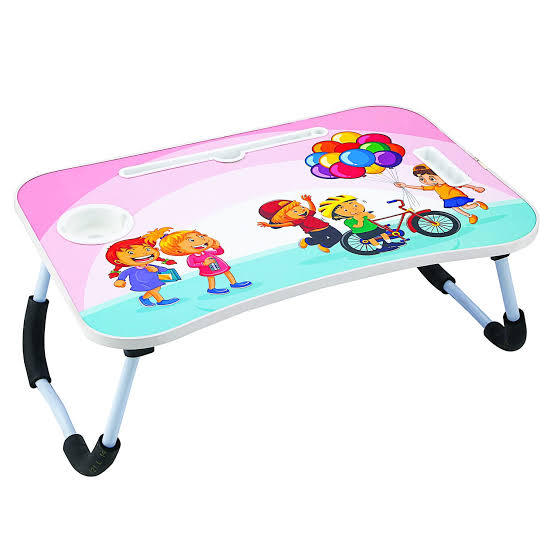 Portable Folding Mini Table For Study/Laptop With Mobile/Tablet And ...