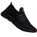 Men's Canvas Slip-On Loafers - Lightweight Casual Shoes for Men & Boys - Stylish Breathable Flat Walking Sneakers - Gym & Running Shoes 2026. 