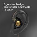 KZ EDX PRO Dynamic Earphones HIFI Bass Earbuds In Ear Monitor Sport Noise Cancelling Headset. 