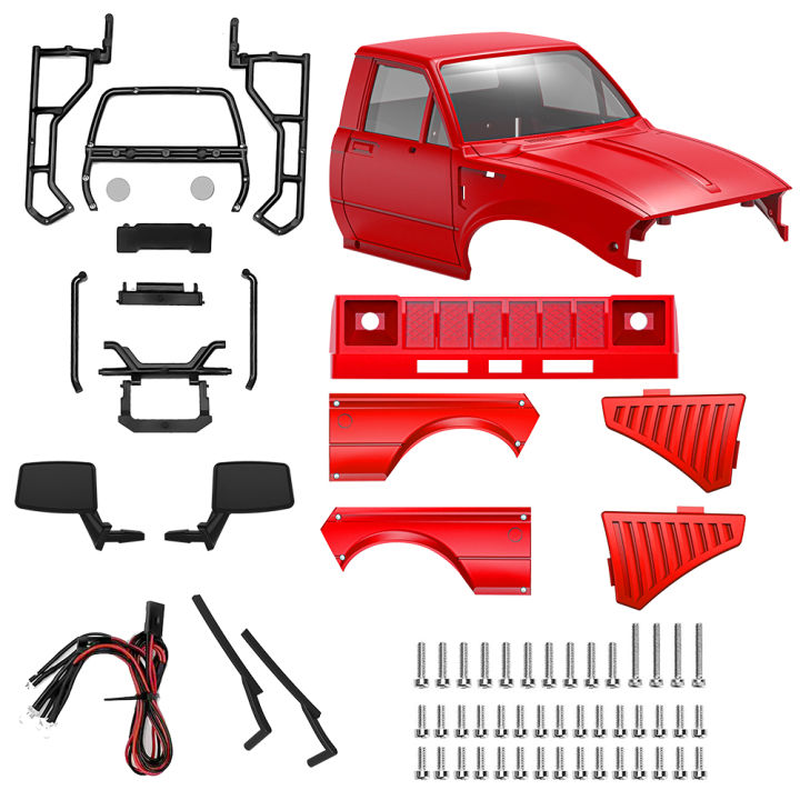 SCX24%20Hard%20Body%20Shell%20with%20Bed%20Rack%20for%201/24%20RC%20Crawler%20Axial%20SCX24%20C10%20Bronco%20Jeep%20Wrangler%20Base%20Camp%204Runner%20Upgrade%20Parts%20-%20Image%205