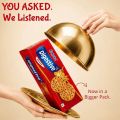 Khajurico Digestive Biscuits 50g | High Fiber Healthy Wheat Biscuits | Light & Crunchy Tea Time Snack for Digestion Support (Pack of 10). 