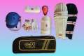 Junior Cricket equipments  Sets without bat for U13/15 players. 