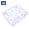 Black ABS Plastic Case Acrylic Shell Transparent Box for Arduino (Doesn't include UNO R3). 