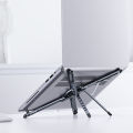 Kimdoole 3-in-1 Multifunctional Mobile Phone Tablet And Laptop Stand Powerful Magnetic Aluminum Alloy Folding Portable Stand. 