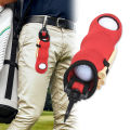 Golf Tee Holder Neoprene Golf Ball Carry Bag Pouch Golf Ball Holder Keychain Belt Clip Golf  Accessories. 