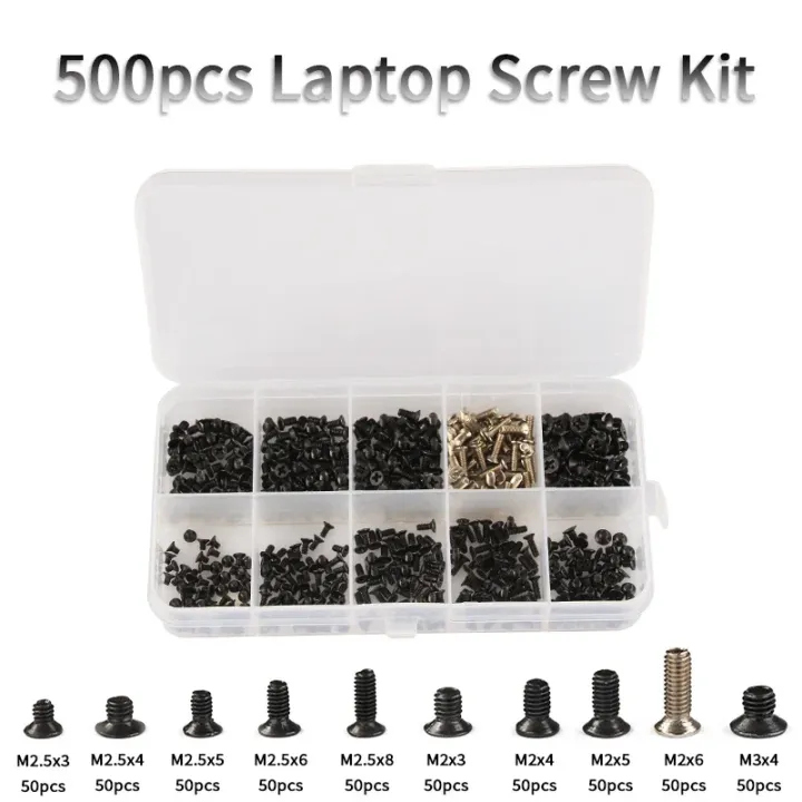 500Pcs%20Computer%20Screw%20Assortment%20Kit%20M2/M2.5/M3%20Screws%20for%20Laptop%20Notebook%20Compatible%20with%20IBM%20%20%20Hardware%20Parts%20-%20Image%206