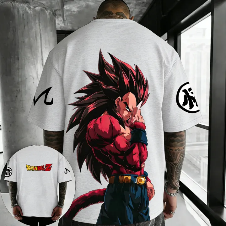 Dragon%20Ball%20Anime%20Oversized%20Cotton%20T-shirt%202026%20Summer%20New%20Vegeta%20Super%20Saiyan%204%20Printed%20Men's%20Street%20Hip%20Hop%20Loose%20Casual%20Top%20-%20Image%207