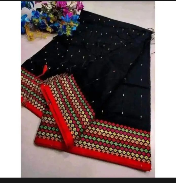 Popcorn%20Khesh%20With%20Plus%20Par%20Design%20Saree%20For%20Women%20-%20Sari%20-%20Image%204