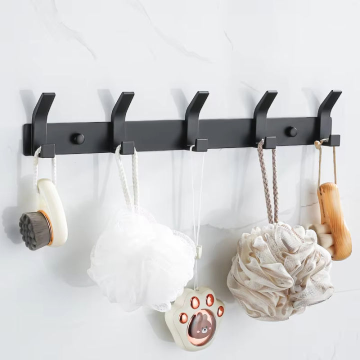 Modern%20Hanging%20Hooks%20For%20Wall%20Aluminium%20Black%20Towel%20Holder%20Bathroom%20Door%20Clothe%20Hanger%20Coat%20Rack%20Wall%20Mounted%20-%20Image%203