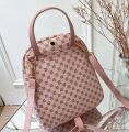 Stylish leather backpacks branded style for women available in 3 colours. 