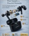reelmi Dynamic Charge Wireless Earbuds with ENC & Bass Boost - 20H Battery Life, Type-C, New - Black. 