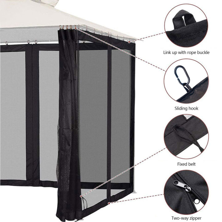 Garden%20Patio%20Umbrella%20Tent%20Outdoor%20Camping%20Net%20Mosquito%20Net%20Mesh%20Roman%20Umbrella%20Net%20Anti-insect%20No%20Stand%20No%20Awning%20Cloth%20-%20Image%204