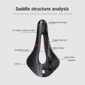 SAN MARCO Hollow saddle bicycle antiprostatic saddle ventilate race Carbon fiber bicycle saddle Bicycle accessories. 
