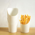 25/50pcs French Fries Holder Disposable Kraft Paper French Fry Cup Charcuterie Cup Snack Dessert Potato Chips Box Party Supplies. 