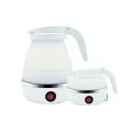 0.6L Folding Electric Kettle For Travel Silicone Foldable Water Kettles Compression Leak Proof Portable Mini Kettle Household. 