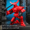 Mozi Mecha Lucky Doll Movable 13-joint 3D printed doll plastic toy third generation simulation doll set. 