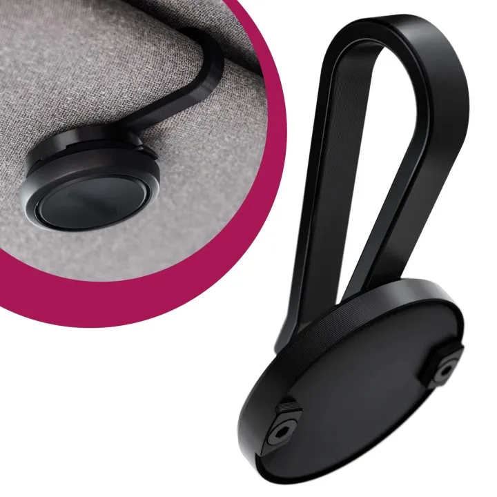 Black%20Universal%20Co%20Driver%20Mount%20Clip%20Fastener%20Car%20Sun%20Visor%20Holder%20Plastic%20Interior%20Sunglasses%20Business%20Card%20Storage%20for%20Ooono%20-%20Image%204