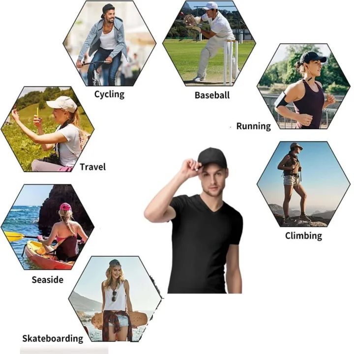 Baseball%20Caps%20Black%20for%20Mens%20Women%20Sports%20Cap%20Adjustable%20Cotton%20Baseball%20Cap%20Casual%20Summer%20Hat%20-%20Image%203