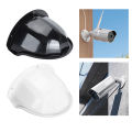 Security Camera Sun Rain Cover Hard Camera Cover Shield Outdoor Camera Protective Roof for Dome PTZ Type Surveillance Camera. 