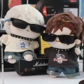 For 17cm Labubu Doll Rock Series Cotton Clothes Set - No Attribute Included Soft Vinyl Collectible Figure Clothing Accessories. 
