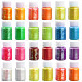 30g/Bottle Holographic Colorful Hexagon Shape Chunky Nail Glitter Sequins Sparkly Flakes Slices Manicure Body/Face Glitter. 