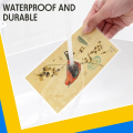 20 Sheets A4 Matte Clear Self-Adhesive Laminating Film Durable Waterproof Document&Photo Protection No Laminating Machine Needed.