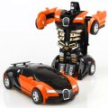 Rescue Bots Deformation Transformer Car One-Step Car Robot Vehicle Model Action Figures Toy Transform Car for Kids. 