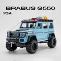 1:24 Mercedes-Benz BRABOS G550 4X4 modified alloy off-road vehicle Diecast model. 