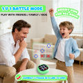 4-in-1 Electronic Tic Tac Toe Game: AI Battle, 2-Player Mode, Memory & Quick Hit Challenge | Game Console for Adults.