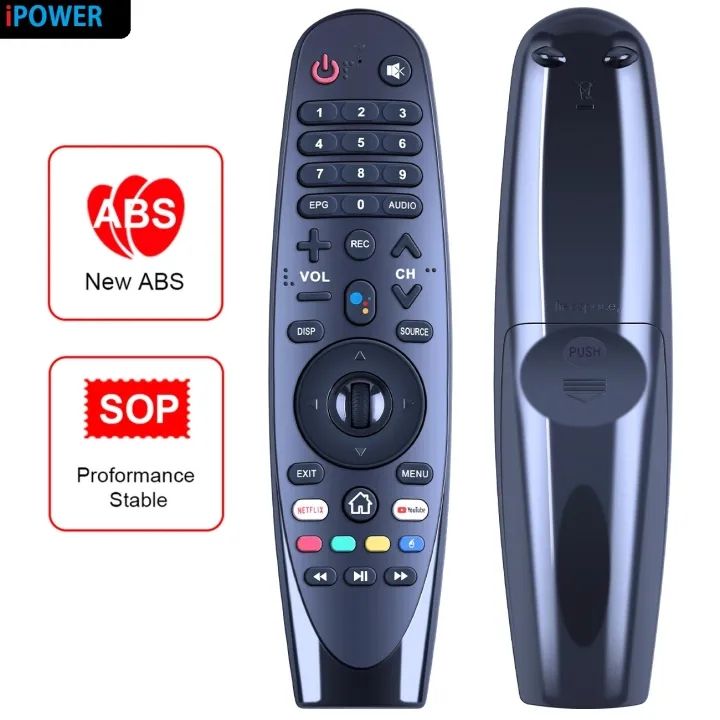 JVCO Magic Remote – Smart TV Voice Control Remote (Black)