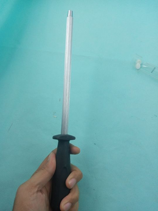 Chef Cleaver, Kamani Toka ,Daska Toka , Kurbani Toka woth Korean Sharpener rod