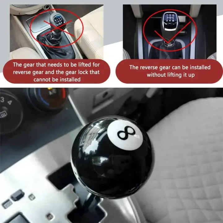 Universal%20Round%20Shifter%20Knob%20Black%208%20Ball%20Racing%20Acrylic%20Speed%20Gear%20Shifter%20with%203%20Adapters%20Fit%20for%20Manual%20Vehicles%20-%20Image%203