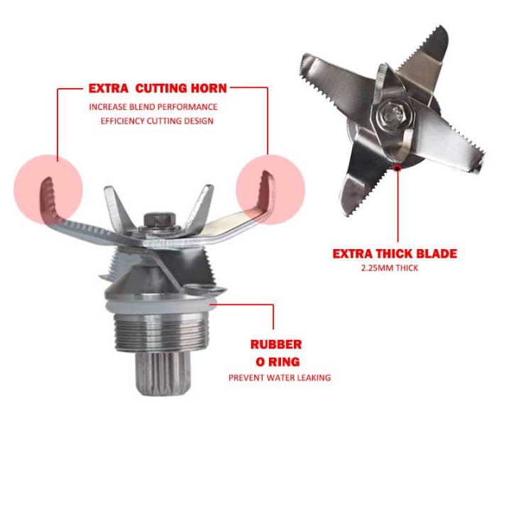profesonal commercial blender jug blade