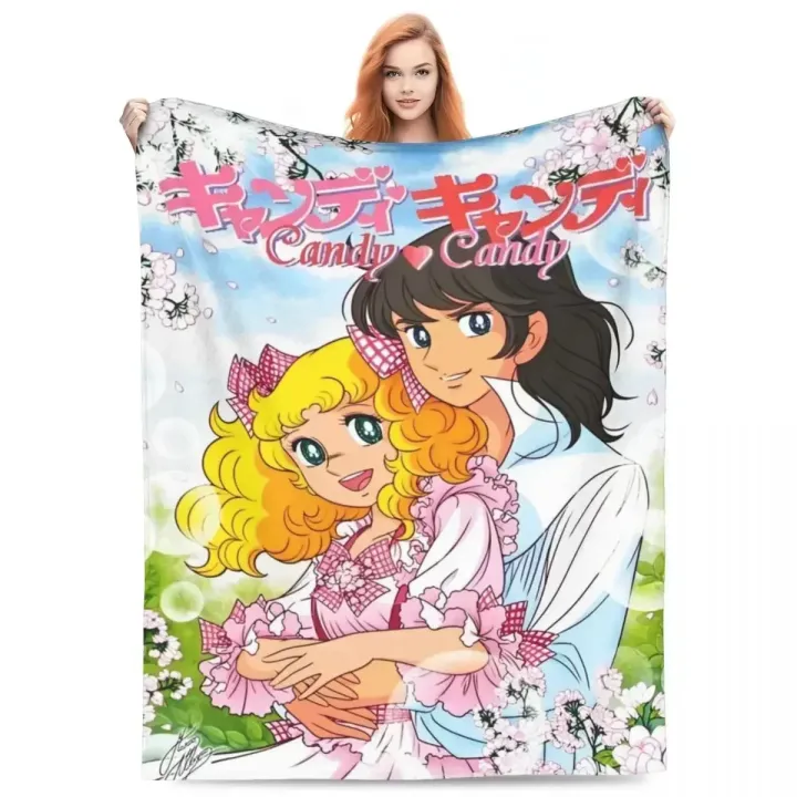 Candy%20Candy%20Manga%20Fleece%20Blankets%20Drama%20Adventure%20Custom%20Throw%20Blankets%20for%20Sofa%20Bedding%20Lounge%20-%20Image%202
