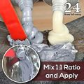 1set A+B Metal Repairing Adhesive 20g 50g 100g Super Glue Iron Steel Auto Radiator Water Tank Welding Glue Heat Resistance. 