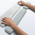 Keyboard and Wrist Mouse Rest Pad Set Soft Memory Foam Mouse Pad Wrist Support Cushion Pain Relief Ergonomic Computer Mouse Pad. 