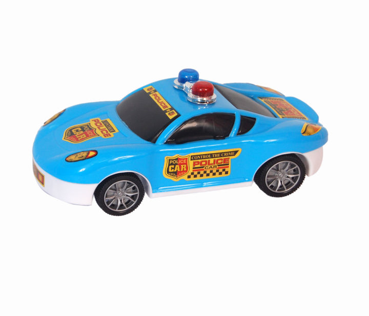 Super Police Toy Spring Car for baby Multicolor